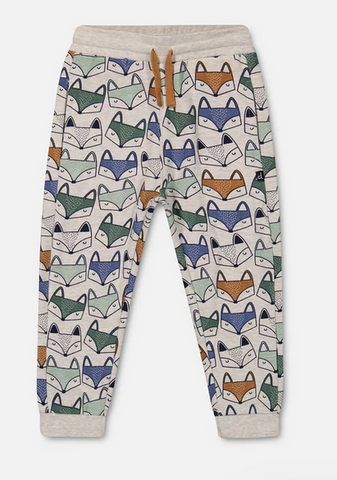 Printed Fleece Pants