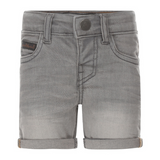 Grey Jean Shorts