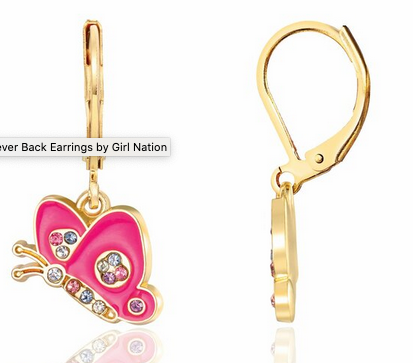 Girl Nation Lever Back Earrings