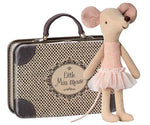 Ballerina Little Sister Mouse in Suitcase