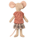 Maileg Mom Mouse in Casual Clothes