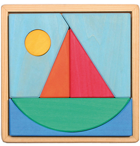 First Creative Sail Boat Puzzle